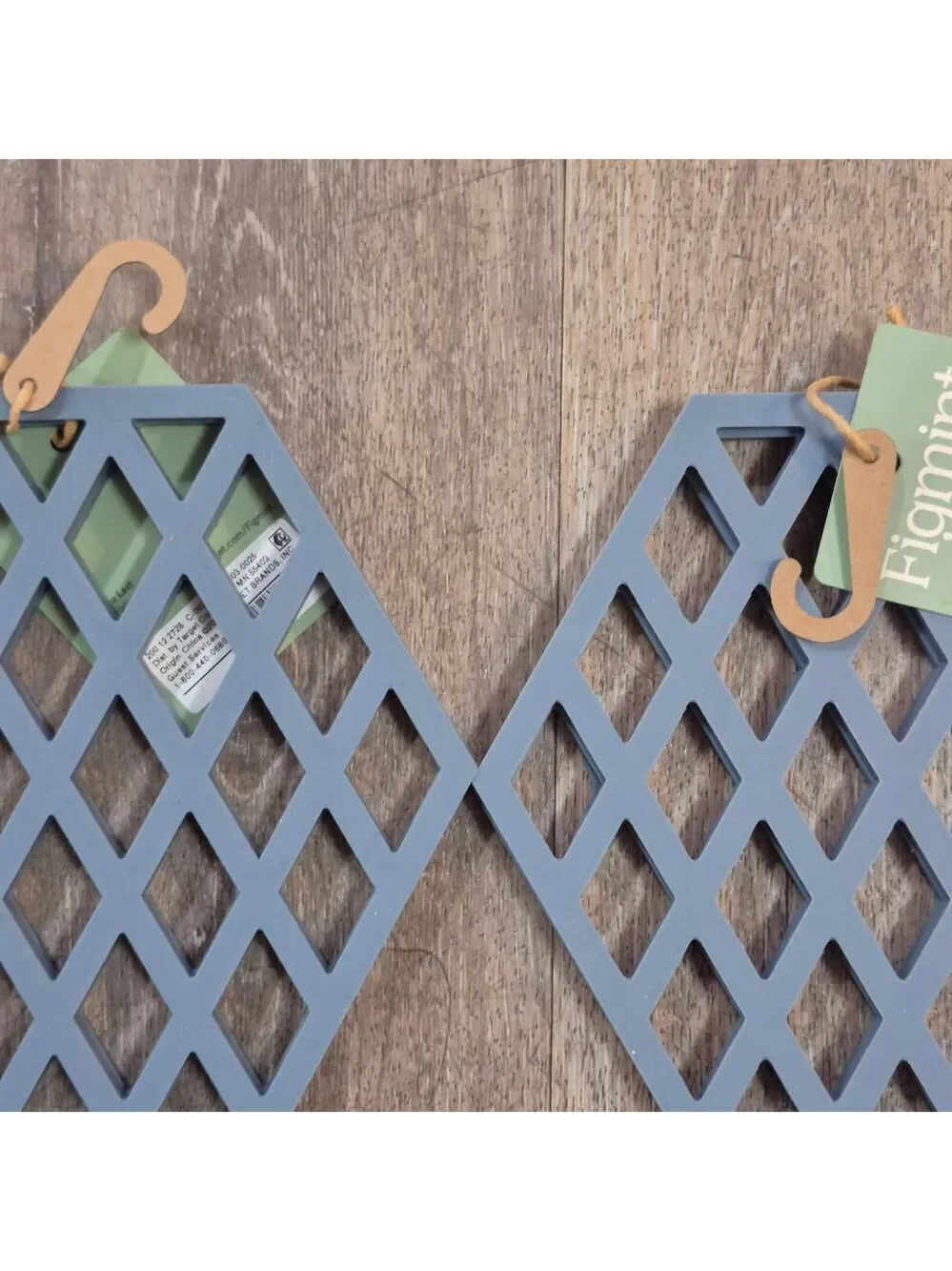 Figmint Blue Silicone Trivets Kitchen Tools One Size